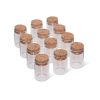 Bamboo Seed Saver Small Glass Vials, Set of 12  |   Seed Starting Accessories INDOOR GARDEN Seed Starting Accessories