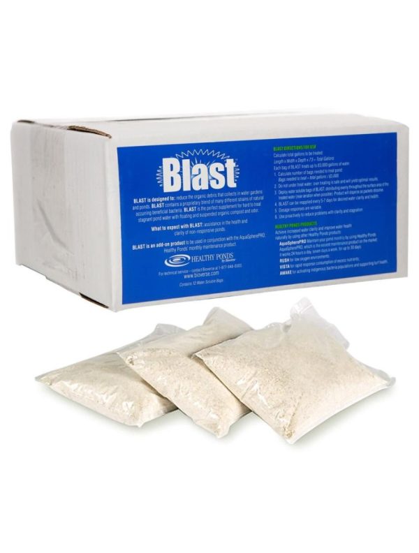 Blast, 125,000 Gallon, 12 Packets  |   Pond Care YARD & OUTDOORS Pond Care