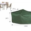 Bosmere Patio Set Cover Rectangle/Oval, 6-Seat  |   Furniture Covers YARD & OUTDOORS Furniture Covers