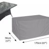 Bosmere Rectangular Table Cover, 67″  |   Furniture Covers YARD & OUTDOORS Furniture Covers