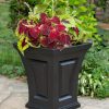 Cambridge Tall Planter, 18″ Height  |   Indoor Pots and Planters INDOOR GARDEN Indoor Pots & Planters