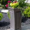 Cambridge Tall Planter, 28″ Height  |   Indoor Pots and Planters INDOOR GARDEN Indoor Pots & Planters