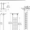 Carolina Composite Vinyl Arbor  |   Arches & Arbors Arches & Arbors Arches & Arbors