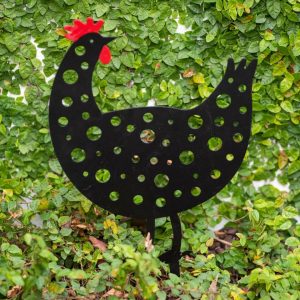 Chicken Friends Garden Stake  |   Decorative Garden Stakes Decorative Garden Stakes Decorative Garden Stakes