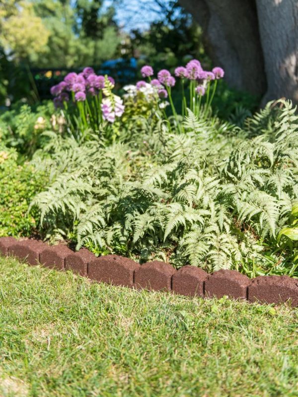 Cobblestone Landscape Edging, 4′  |   Edgings & Mulches Edgings & Mulches