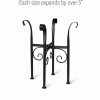 Covington Adjustable Plant Stands  |   Plant Stands INDOOR GARDEN Plant Stands