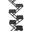 Crisscross Cascading Plant Stand with Black Trays  |   Plant Stands INDOOR GARDEN Plant Stands