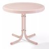 Crosley Retro Metal Side Table  |   Dining Tables & Sets Dining Tables & Sets Dining Tables & Sets