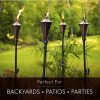 DUSQ Anco 4 in 1 Garden Torch Set of 4  |   Garden Torches YARD & OUTDOORS Garden Torches