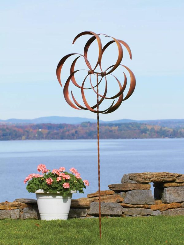 Flower Staked Wind Spinner, 29″  |   Decorative Garden Stakes Decorative Garden Stakes Decorative Garden Stakes