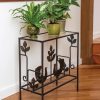 Folk Art Plant Stand Console Table  |   Plant Stands INDOOR GARDEN Plant Stands