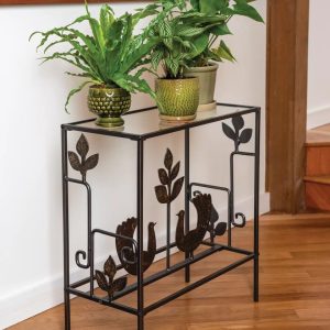 Folk Art Plant Stand Console Table  |   Plant Stands INDOOR GARDEN Plant Stands