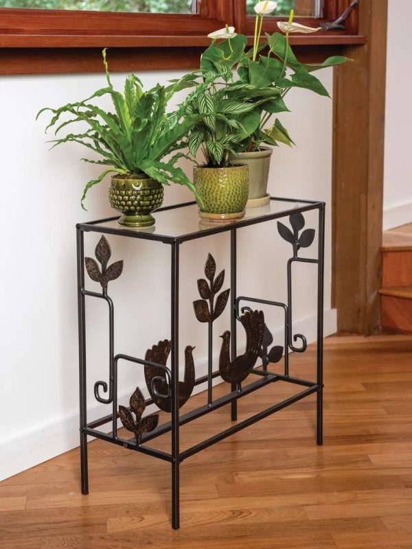 Folk Art Plant Stand Console Table  |   Plant Stands INDOOR GARDEN Plant Stands