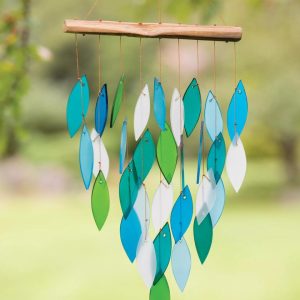 Glass Waterfall Wind Chimes  |   Chimes YARD & OUTDOORS Chimes