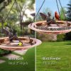 Hanging Copper Birdbath, 18″  |   Bird Baths Bird Baths Bird Baths