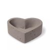 Heart-Shaped Concrete Tabletop Planter  |   Indoor Pots and Planters INDOOR GARDEN Indoor Pots & Planters