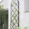 Lattice Gable Wall Trellis  |   Trellises & Obelisks Trellises & Obelisks Trellises & Obelisks