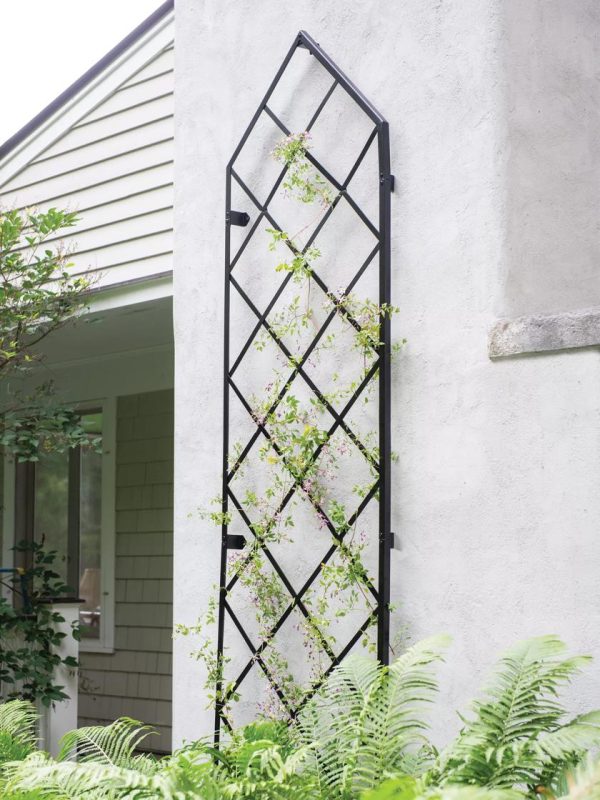 Lattice Gable Wall Trellis  |   Trellises & Obelisks Trellises & Obelisks Trellises & Obelisks