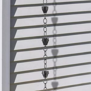 Modern Farmhouse Crocus Rain Chain. 8.5  |   Weather Tools Weather Tools Weather Tools