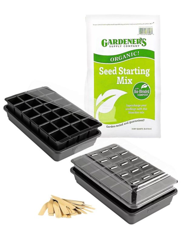 Organic GrowEase Seed Starting Success Kit  |   Seed Starting Pots & Kits INDOOR GARDEN Seed Starting Pots & Kits