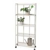 Oslo 4-Tier Plant Stand with Folding Shelves  |   Plant Stands INDOOR GARDEN Plant Stands