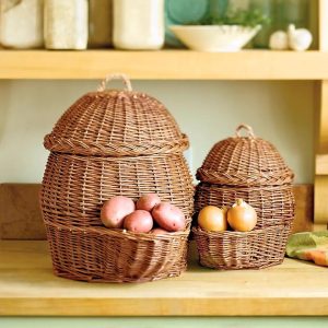 Potato and Onion Storage Baskets  |   Baskets & Buckets Baskets & Buckets Baskets & Buckets