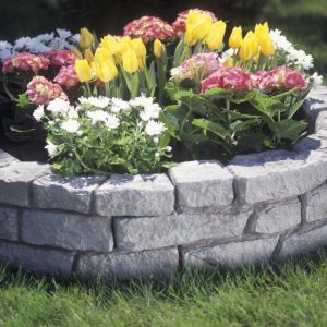 Rock Lock Interlocking Garden System, Curved Sets  |   Edgings & Mulches Edgings & Mulches