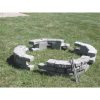 Rock Lock Interlocking Garden System, Curved Sets  |   Edgings & Mulches Edgings & Mulches