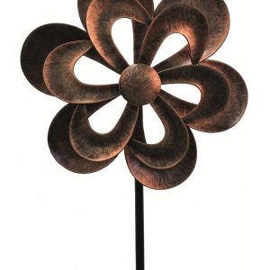 Rose Dual Wind Spinner  |   Decorative Garden Stakes Decorative Garden Stakes Decorative Garden Stakes