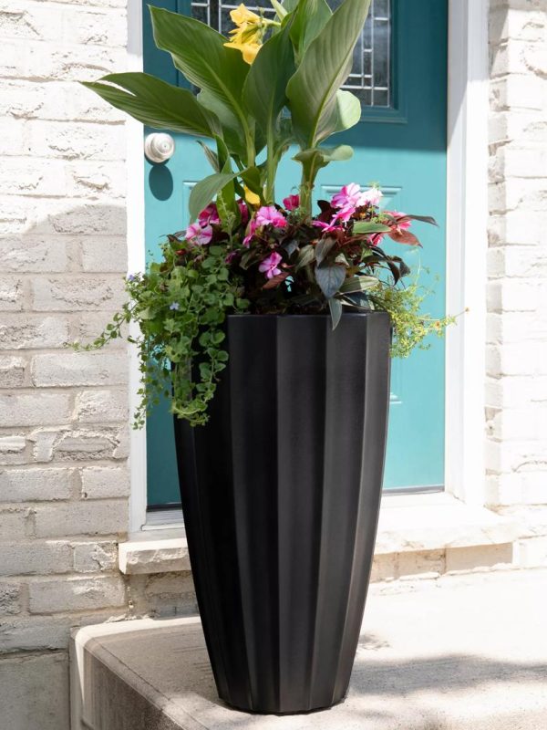 Sedona Tall Planter, 28″ Height  |   Indoor Pots and Planters INDOOR GARDEN Indoor Pots & Planters