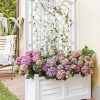 Separate Flower Box With Trellis  |   Indoor Pots and Planters INDOOR GARDEN Indoor Pots & Planters