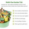 Shallow Tubtrug, 4 Gallon  |   Baskets & Buckets Baskets & Buckets Baskets & Buckets