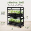 Stack-n-Grow Lights – 2-Tier System  |   Grow Light Stands Grow Light Stands Grow Light Stands