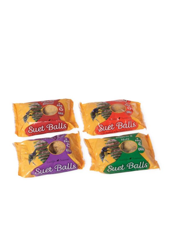 Suet Balls, 4-Pack  |   Bird Feeders Bird Feeders Bird Feeders