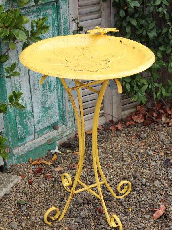 Vintage Floral Birdbath  |   Bird Baths YARD & OUTDOORS Bird Baths