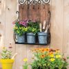 Wall Shelf with Planters  |   Indoor Pots and Planters INDOOR GARDEN Indoor Pots & Planters