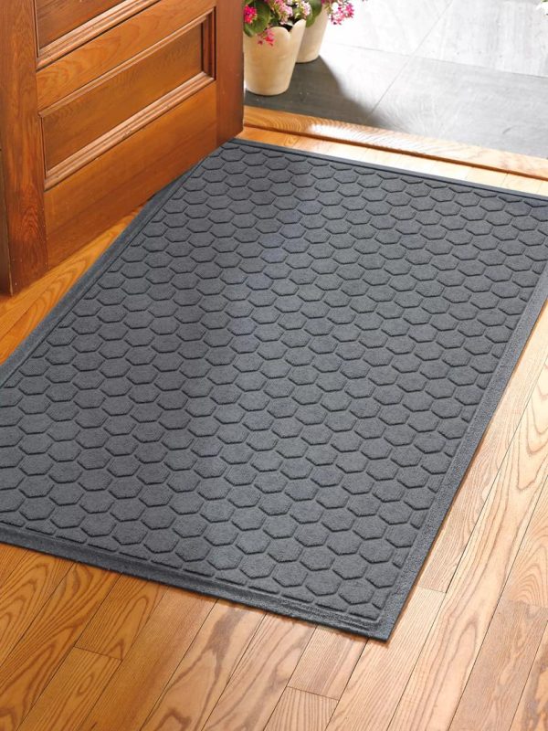 WaterHog Honeycomb Doormat, 35″ x 59″  |   Indoor/Outdoor Rugs & Mats HOME & KITCHEN Indoor/Outdoor Rugs & Mats