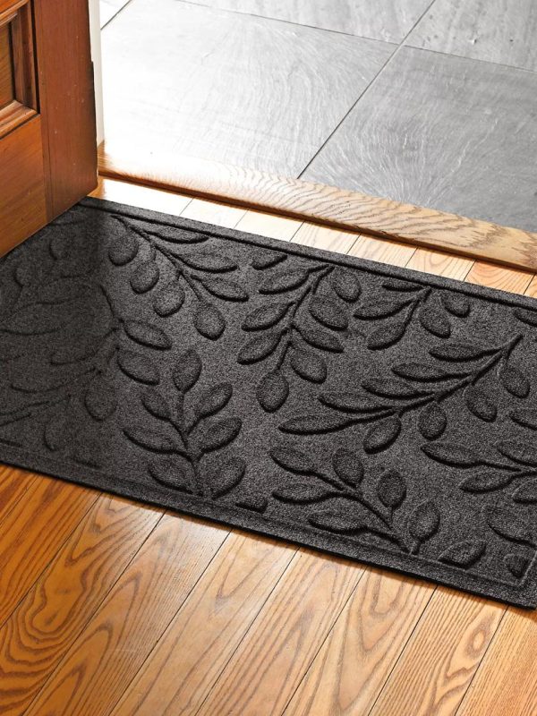 WaterHog Laurel Leaf Doormat, 23″ x 36″  |   Indoor/Outdoor Rugs & Mats HOME & KITCHEN Indoor/Outdoor Rugs & Mats