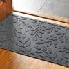 WaterHog Laurel Leaf Doormat, 23″ x 36″  |   Indoor/Outdoor Rugs & Mats HOME & KITCHEN Indoor/Outdoor Rugs & Mats