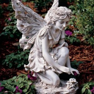 Kneeling Fairy Garden Statue  |   Statues & Sculptures Statues & Sculptures Statues & Sculptures