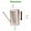 Stainless Steel Watering Can  |   Watering Cans & Tools INDOOR GARDEN Watering Cans & Tools